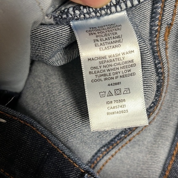 LOFT Dark Blue Skinny Jeans - Picture 8 of 8